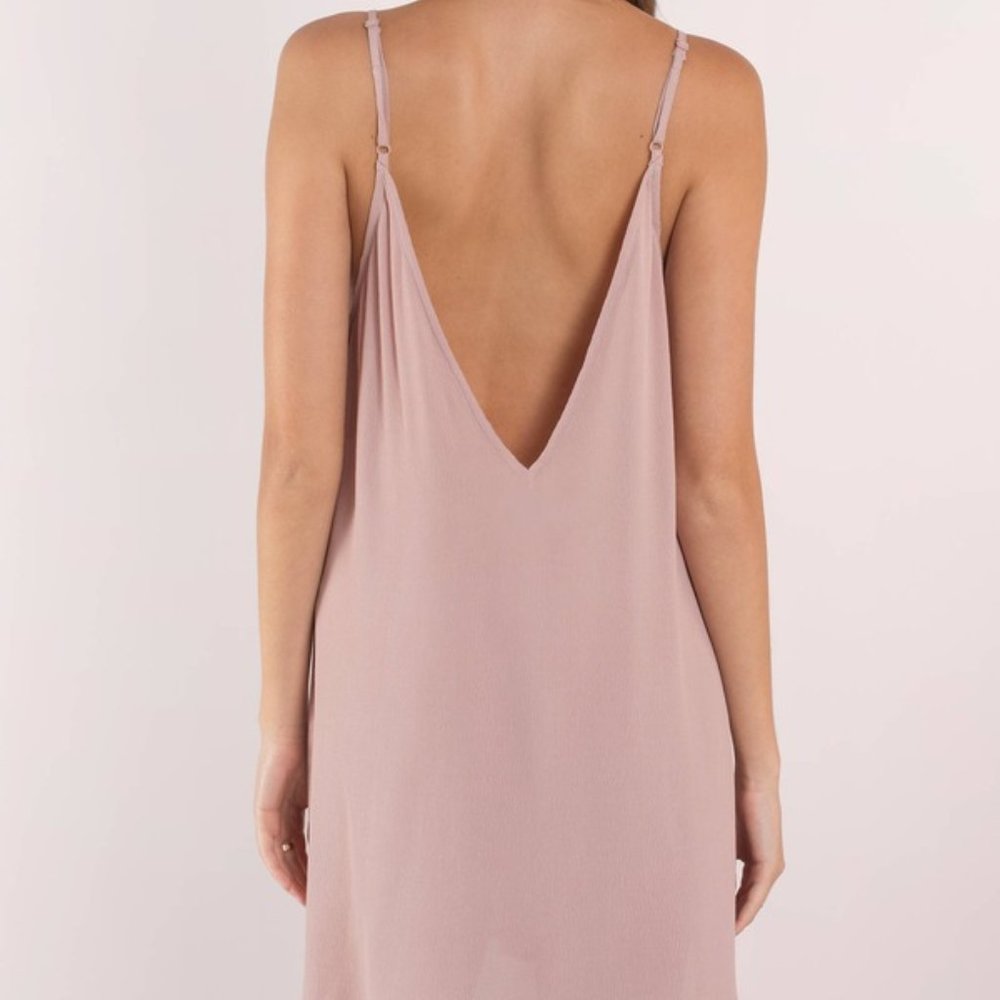 Mini Shift Dress in Rose by TOBI